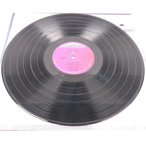 Holiday Strings, Silent Night Christmas Carols Stereo 12" Vinyl Record LPSX 1717 - Picture 8 of 8